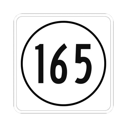 Iowa 165 1948 (Iowa) (Road Sign) STICKER Vinyl Kiss-Cut Decal 3 Inch White - The Sticker Space