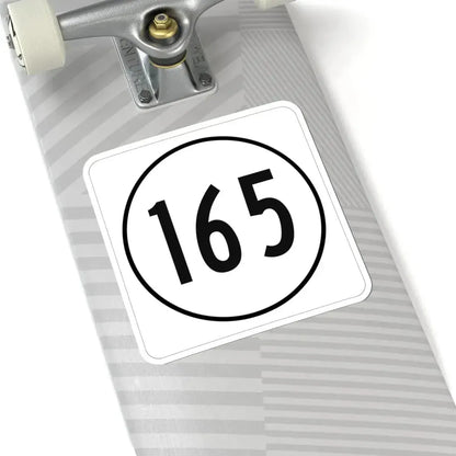 Iowa 165 1948 (Iowa) (Road Sign) STICKER Vinyl Kiss-Cut Decal - The Sticker Space