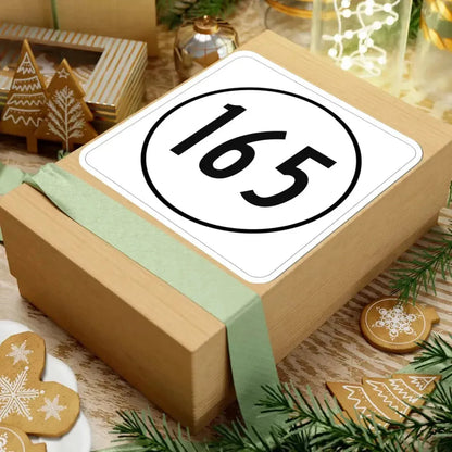 Iowa 165 1948 (Iowa) (Road Sign) STICKER Vinyl Kiss-Cut Decal - The Sticker Space