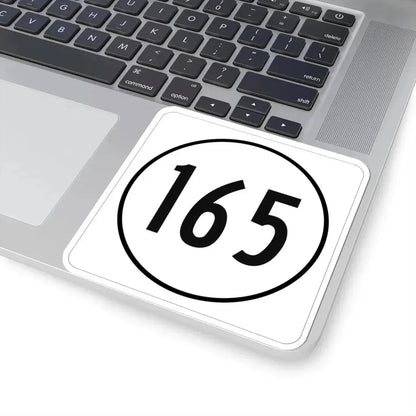 Iowa 165 1948 (Iowa) (Road Sign) STICKER Vinyl Kiss-Cut Decal - The Sticker Space