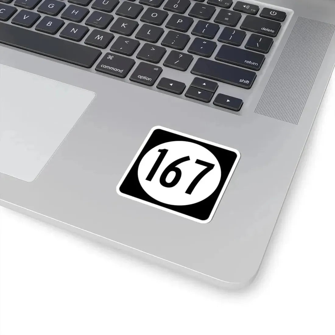 Iowa 167 (Iowa) (Road Sign) STICKER Vinyl Kiss-Cut Decal - The Sticker Space