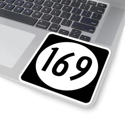 Iowa 169 (Iowa) (Road Sign) STICKER Vinyl Kiss-Cut Decal - The Sticker Space