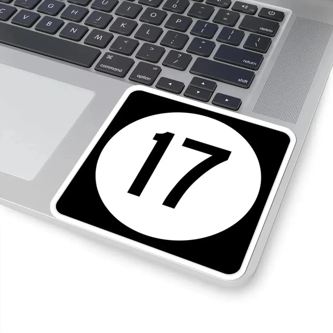 Iowa 17 (Iowa) (Road Sign) STICKER Vinyl Kiss-Cut Decal - The Sticker Space