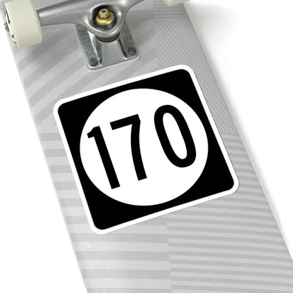 Iowa 170 (Iowa) (Road Sign) STICKER Vinyl Kiss-Cut Decal - The Sticker Space