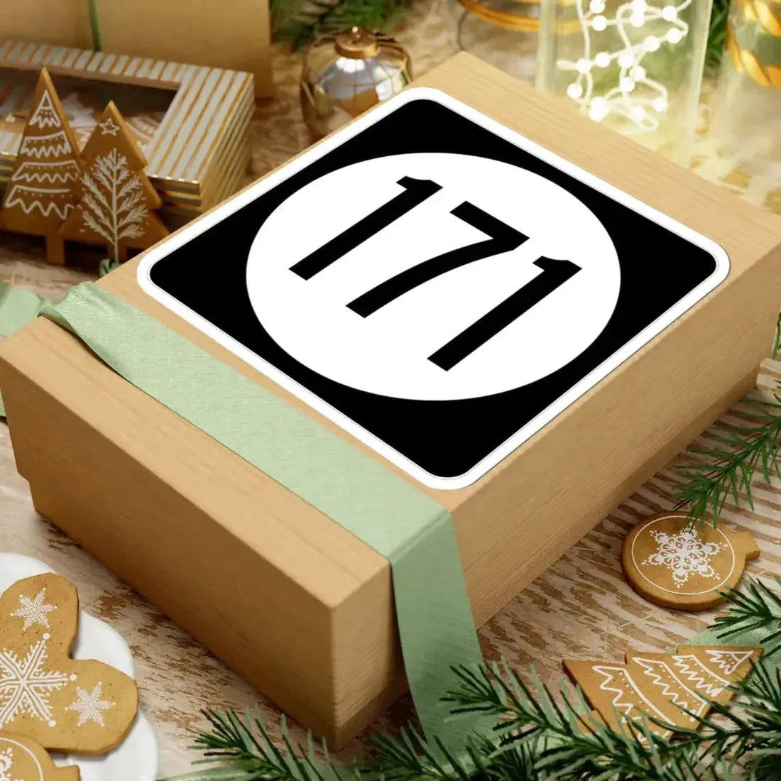 Iowa 171 (Iowa) (Road Sign) STICKER Vinyl Kiss-Cut Decal - The Sticker Space