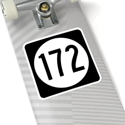 Iowa 172 (Iowa) (Road Sign) STICKER Vinyl Kiss-Cut Decal - The Sticker Space