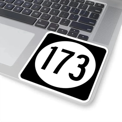 Iowa 173 (Iowa) (Road Sign) STICKER Vinyl Kiss-Cut Decal - The Sticker Space