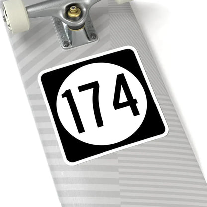 Iowa 174 (Iowa) (Road Sign) STICKER Vinyl Kiss-Cut Decal - The Sticker Space