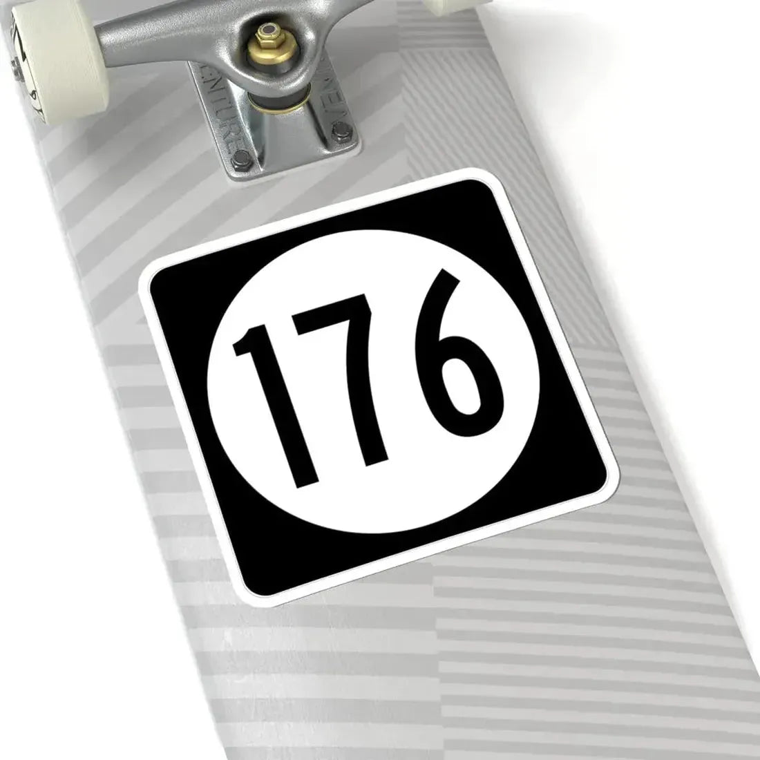 Iowa 176 (Iowa) (Road Sign) STICKER Vinyl Kiss-Cut Decal - The Sticker Space