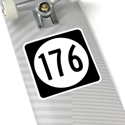 Iowa 176 (Iowa) (Road Sign) STICKER Vinyl Kiss-Cut Decal - The Sticker Space