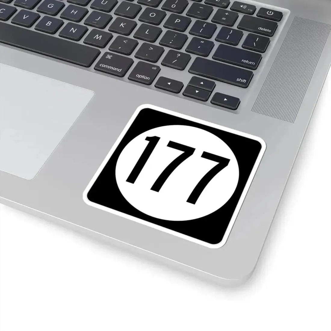 Iowa 177 (Iowa) (Road Sign) STICKER Vinyl Kiss-Cut Decal - The Sticker Space