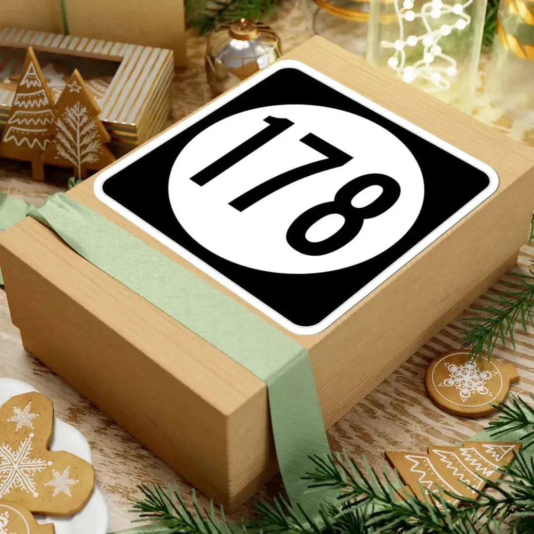 Iowa 178 (Iowa) (Road Sign) STICKER Vinyl Kiss-Cut Decal - The Sticker Space