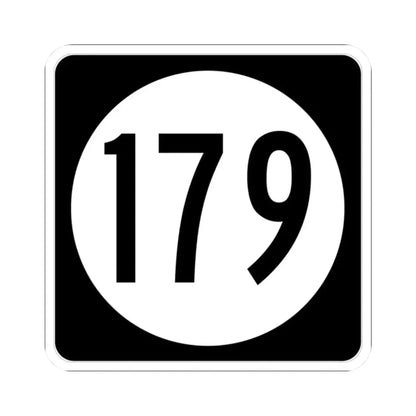 Iowa 179 (Iowa) (Road Sign) STICKER Vinyl Kiss-Cut Decal 2 Inch White - The Sticker Space