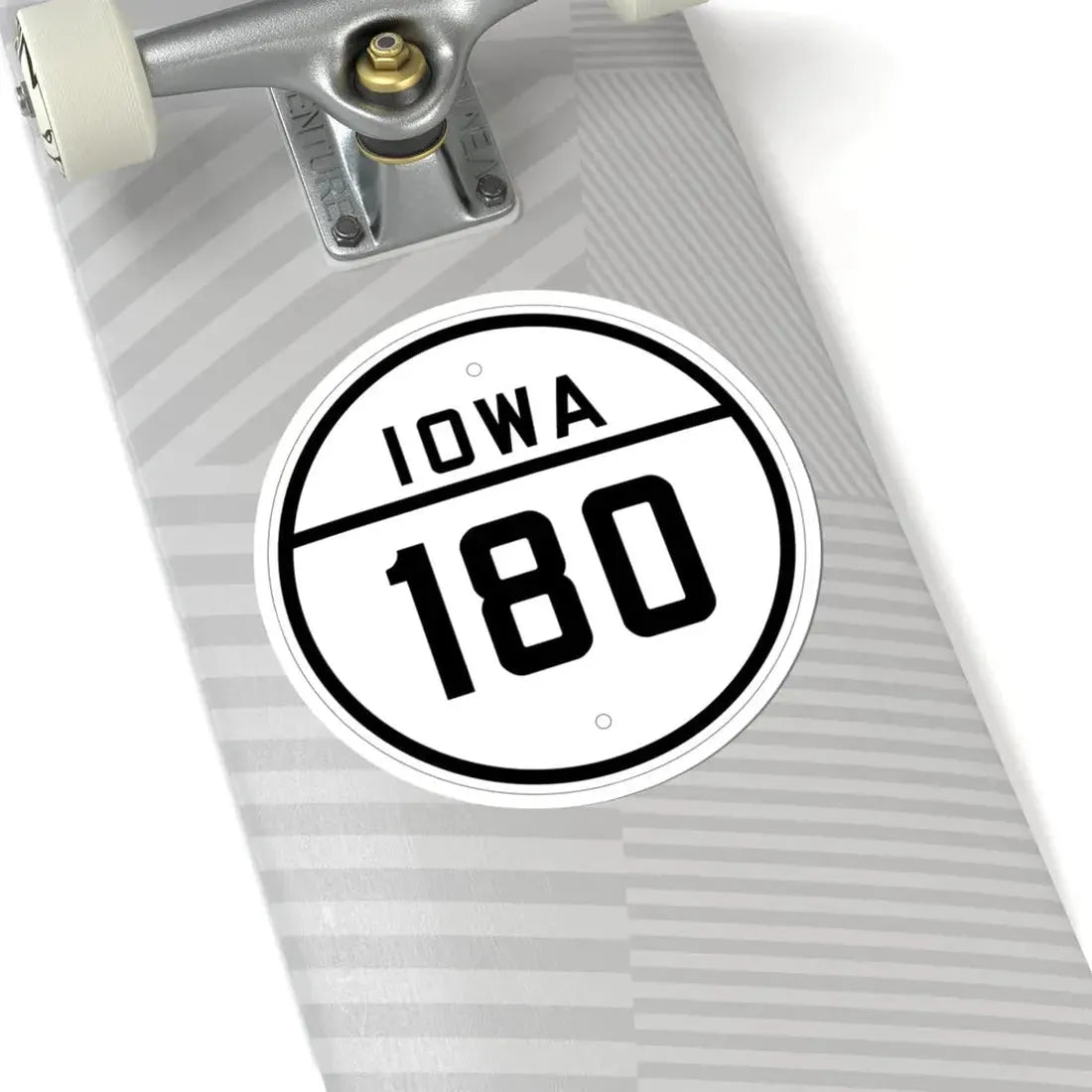 Iowa 180 1926 (Iowa) (Road Sign) STICKER Vinyl Kiss-Cut Decal - The Sticker Space