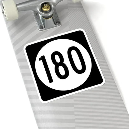 Iowa 180 (Iowa) (Road Sign) STICKER Vinyl Kiss-Cut Decal - The Sticker Space