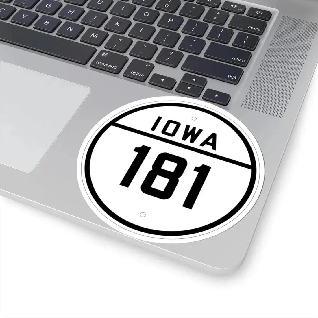 Iowa 181 1926 (Iowa) (Road Sign) STICKER Vinyl Kiss-Cut Decal - The Sticker Space