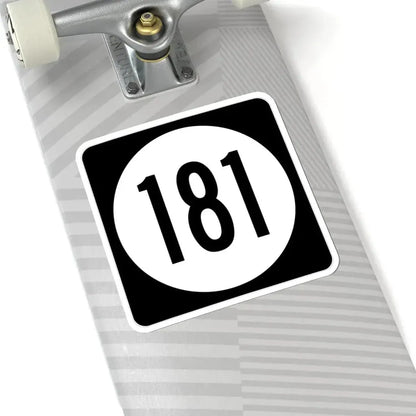 Iowa 181 (Iowa) (Road Sign) STICKER Vinyl Kiss-Cut Decal - The Sticker Space