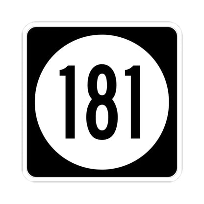 Iowa 181 (Iowa) (Road Sign) STICKER Vinyl Kiss-Cut Decal - The Sticker Space