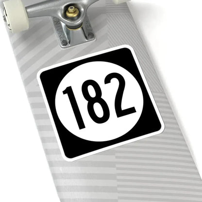 Iowa 182 (Iowa) (Road Sign) STICKER Vinyl Kiss-Cut Decal - The Sticker Space