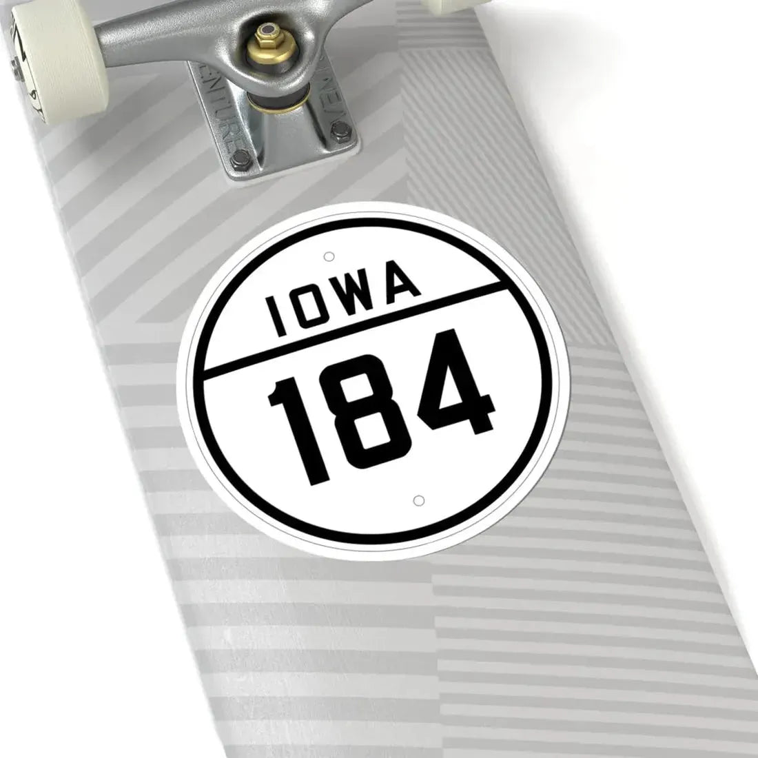Iowa 184 1926 (Iowa) (Road Sign) STICKER Vinyl Kiss-Cut Decal - The Sticker Space