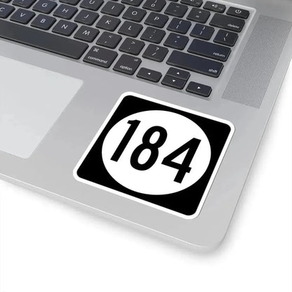 Iowa 184 (Iowa) (Road Sign) STICKER Vinyl Kiss-Cut Decal - The Sticker Space