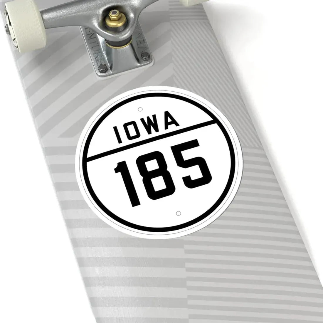 Iowa 185 1926 (Iowa) (Road Sign) STICKER Vinyl Kiss-Cut Decal - The Sticker Space