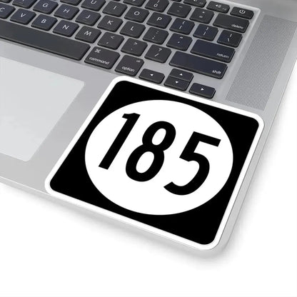 Iowa 185 (Iowa) (Road Sign) STICKER Vinyl Kiss-Cut Decal - The Sticker Space