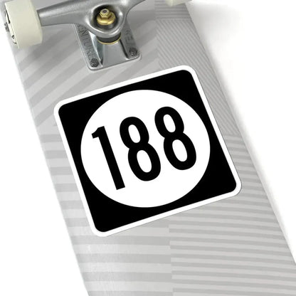 Iowa 188 (Iowa) (Road Sign) STICKER Vinyl Kiss-Cut Decal - The Sticker Space