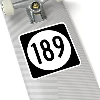 Iowa 189 (Iowa) (Road Sign) STICKER Vinyl Kiss-Cut Decal - The Sticker Space