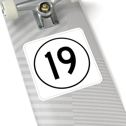 Iowa 19 1948 (Iowa) (Road Sign) STICKER Vinyl Kiss-Cut Decal - The Sticker Space