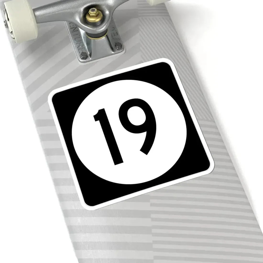 Iowa 19 (Iowa) (Road Sign) STICKER Vinyl Kiss-Cut Decal - The Sticker Space