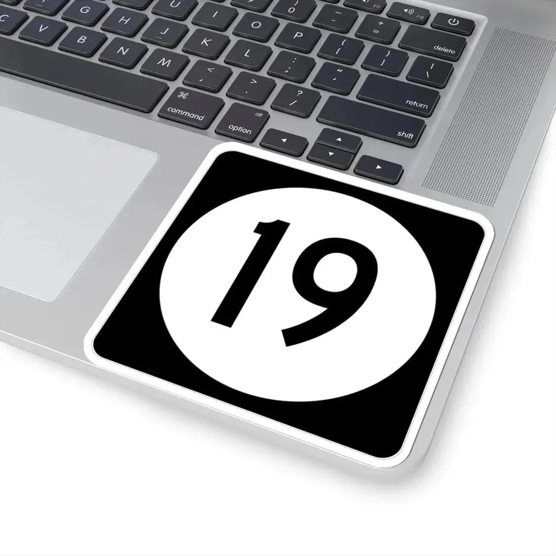 Iowa 19 (Iowa) (Road Sign) STICKER Vinyl Kiss-Cut Decal - The Sticker Space