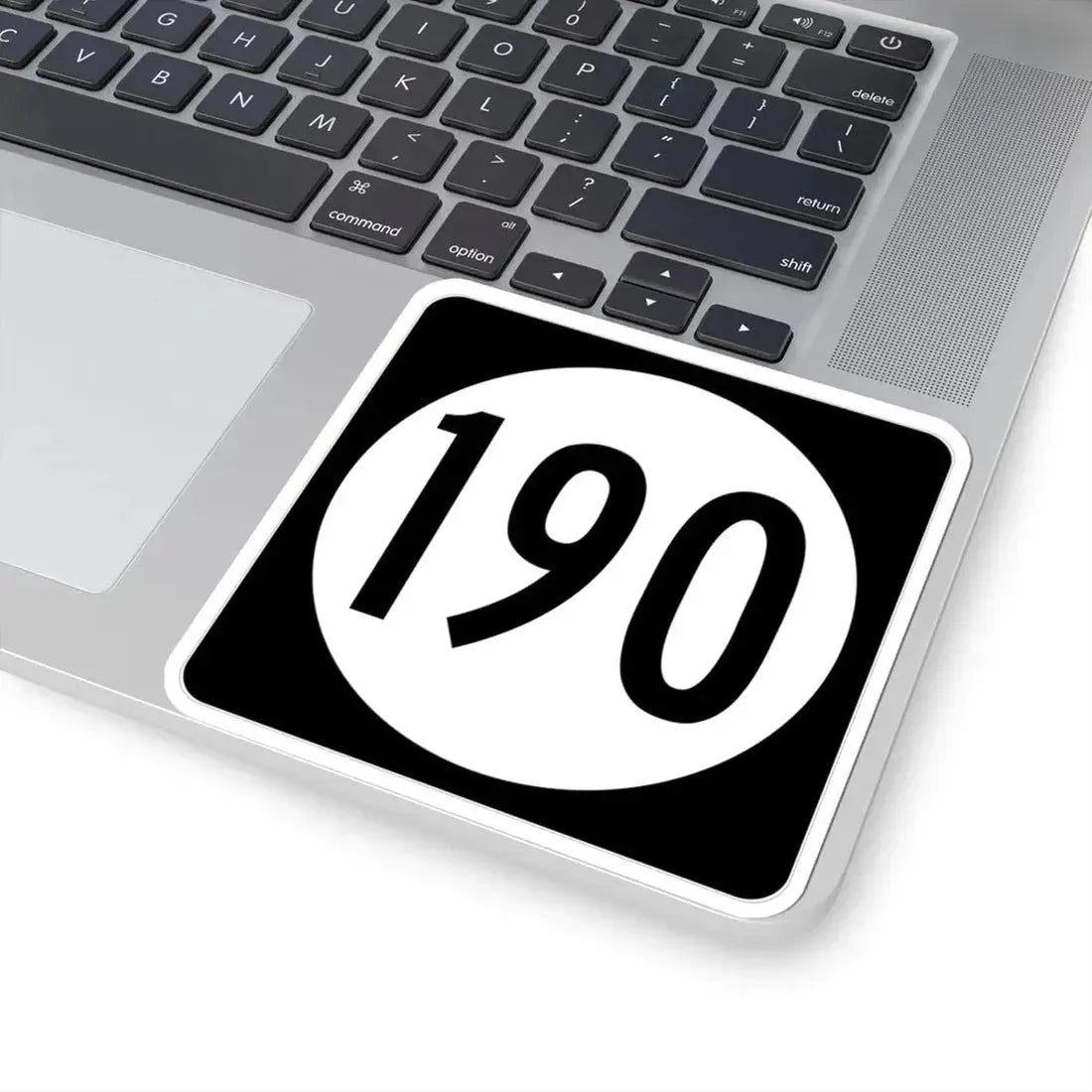 Iowa 190 (Iowa) (Road Sign) STICKER Vinyl Kiss-Cut Decal - The Sticker Space