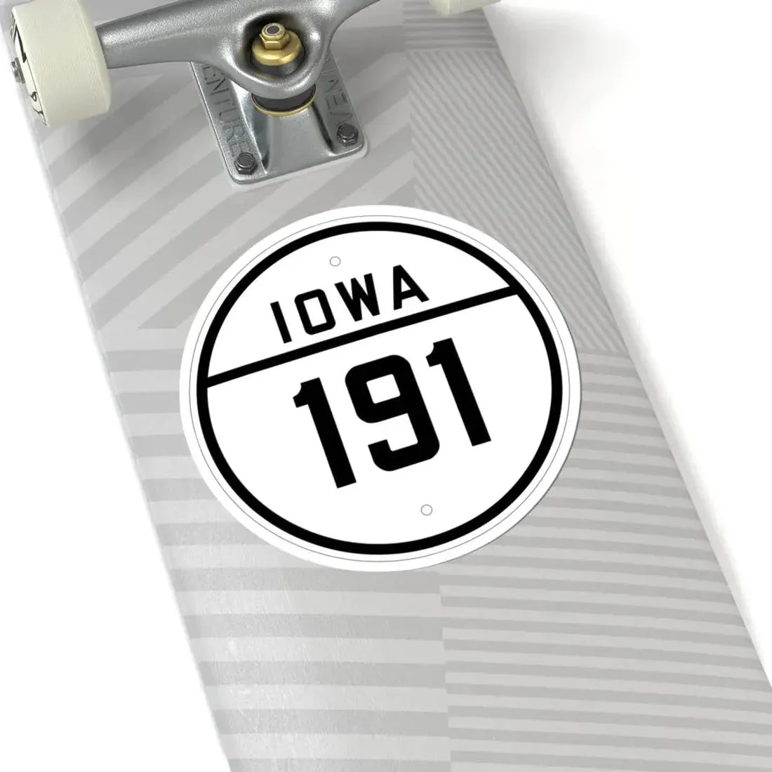 Iowa 191 1926 (Iowa) (Road Sign) STICKER Vinyl Kiss-Cut Decal - The Sticker Space