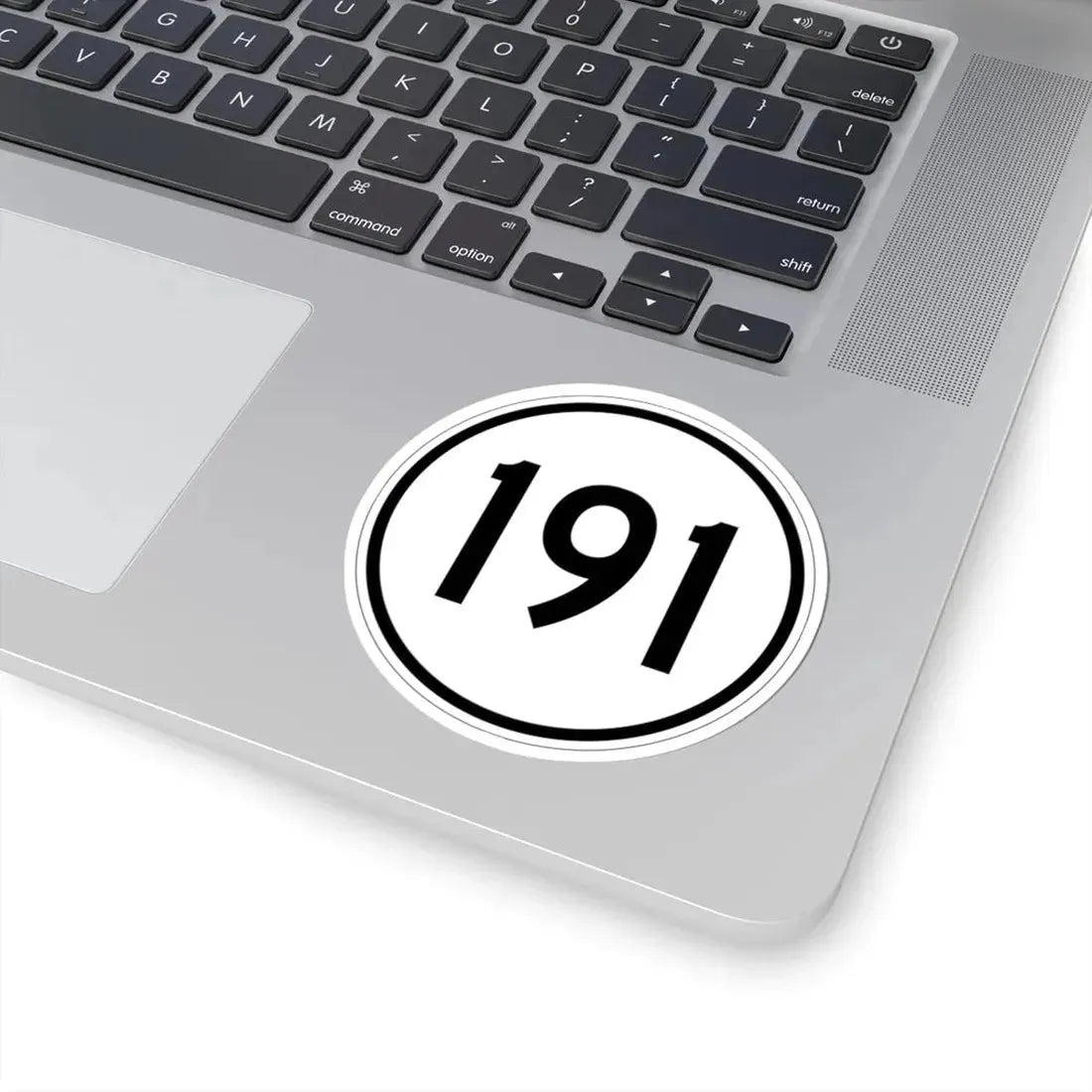 Iowa 191 1950 (Iowa) (Road Sign) STICKER Vinyl Kiss-Cut Decal - The Sticker Space