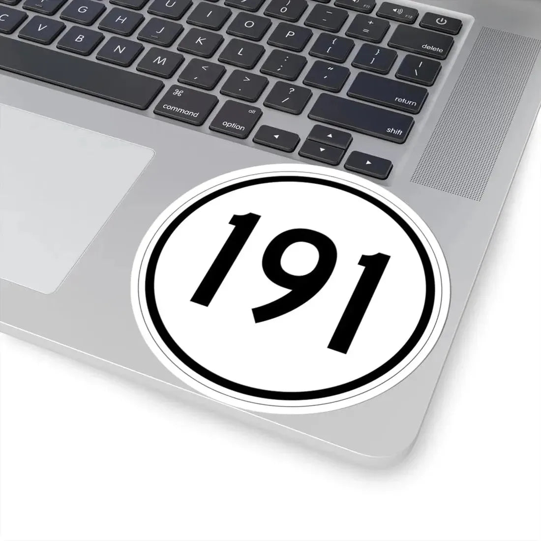 Iowa 191 1950 (Iowa) (Road Sign) STICKER Vinyl Kiss-Cut Decal - The Sticker Space