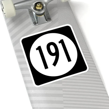 Iowa 191 (Iowa) (Road Sign) STICKER Vinyl Kiss-Cut Decal - The Sticker Space