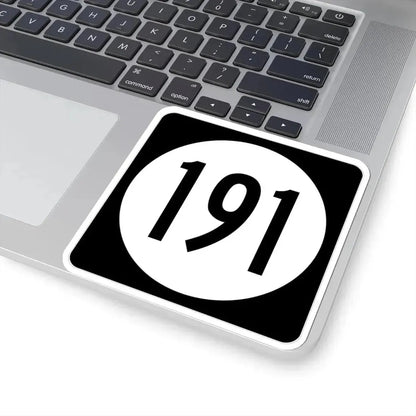 Iowa 191 (Iowa) (Road Sign) STICKER Vinyl Kiss-Cut Decal - The Sticker Space