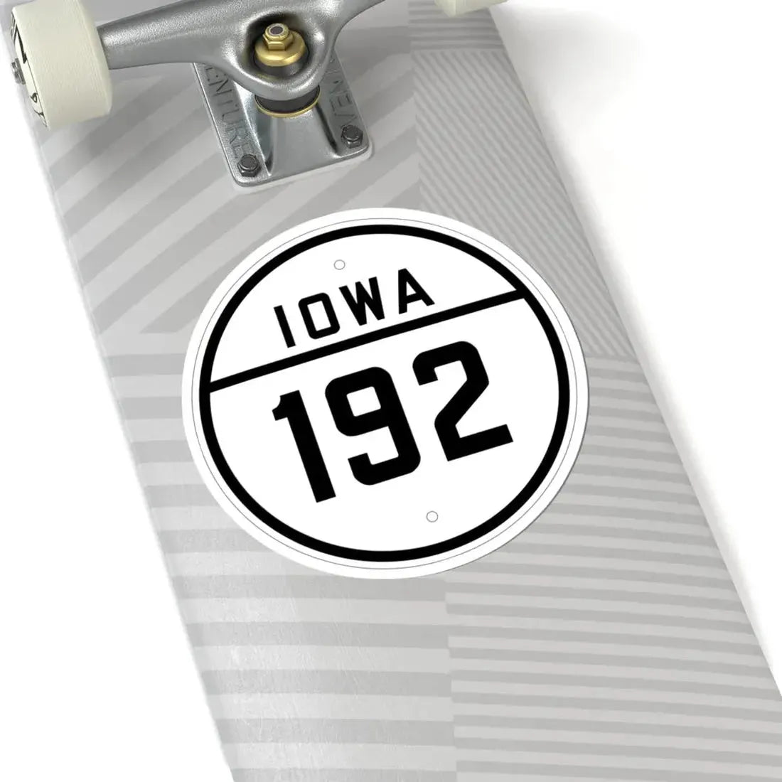 Iowa 192 1926 (Iowa) (Road Sign) STICKER Vinyl Kiss-Cut Decal - The Sticker Space