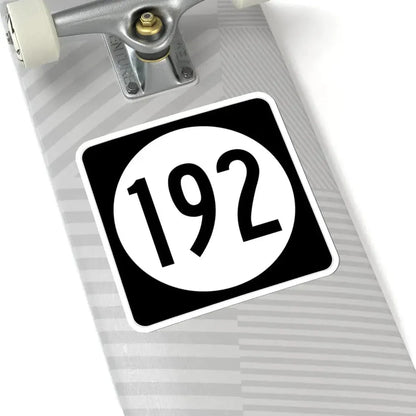 Iowa 192 (Iowa) (Road Sign) STICKER Vinyl Kiss-Cut Decal - The Sticker Space