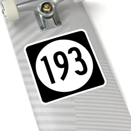 Iowa 193 (Iowa) (Road Sign) STICKER Vinyl Kiss-Cut Decal - The Sticker Space