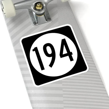 Iowa 194 (Iowa) (Road Sign) STICKER Vinyl Kiss-Cut Decal - The Sticker Space