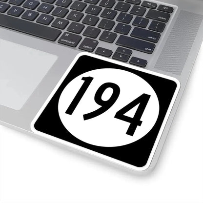 Iowa 194 (Iowa) (Road Sign) STICKER Vinyl Kiss-Cut Decal - The Sticker Space