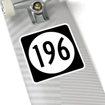 Iowa 196 (Iowa) (Road Sign) STICKER Vinyl Kiss-Cut Decal - The Sticker Space