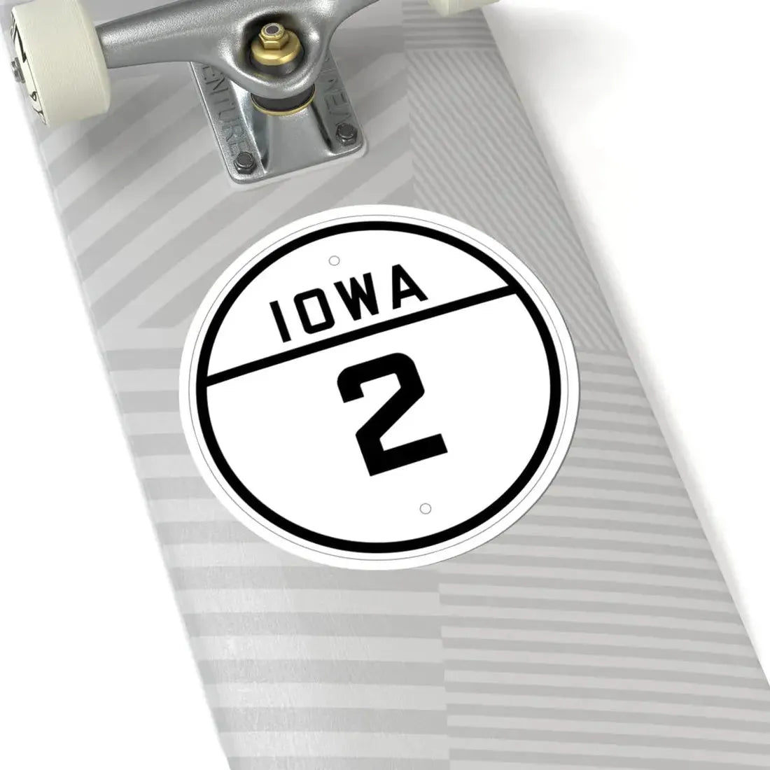 Iowa 2 1926 (Iowa) (Road Sign) STICKER Vinyl Kiss-Cut Decal - The Sticker Space