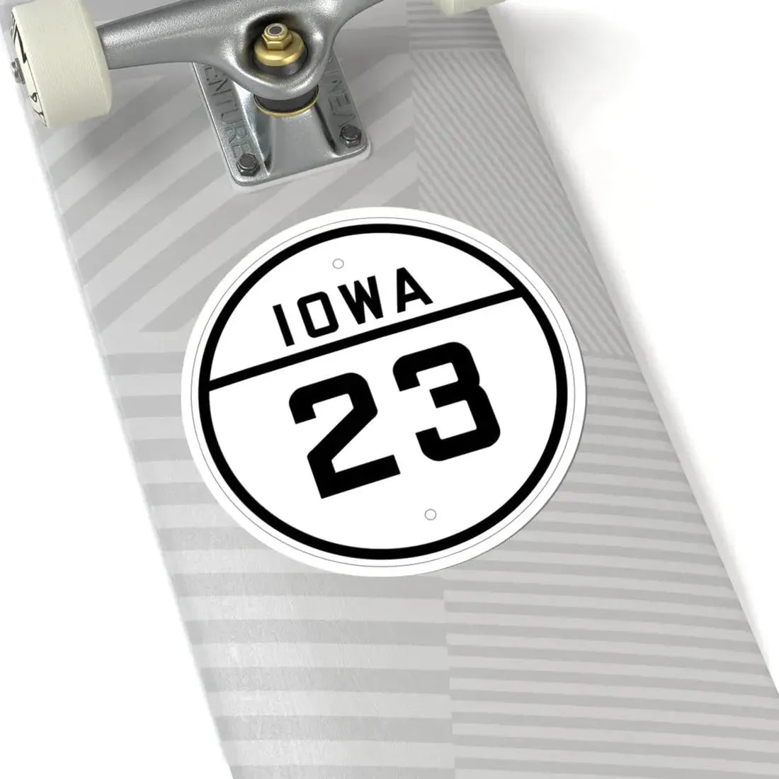 Iowa 23 1926 (Iowa) (Road Sign) STICKER Vinyl Kiss-Cut Decal - The Sticker Space