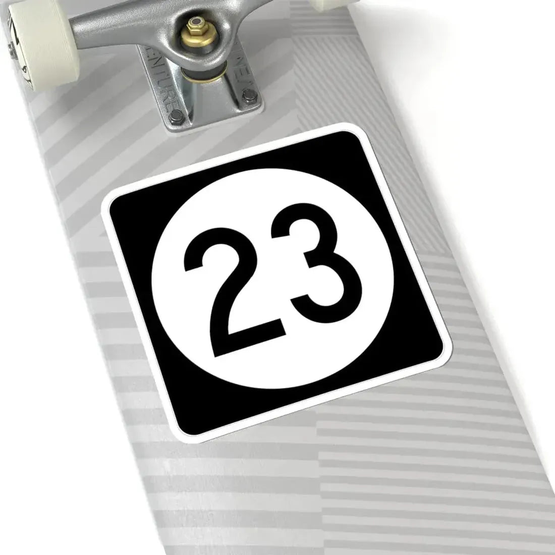 Iowa 23 (Iowa) (Road Sign) STICKER Vinyl Kiss-Cut Decal - The Sticker Space