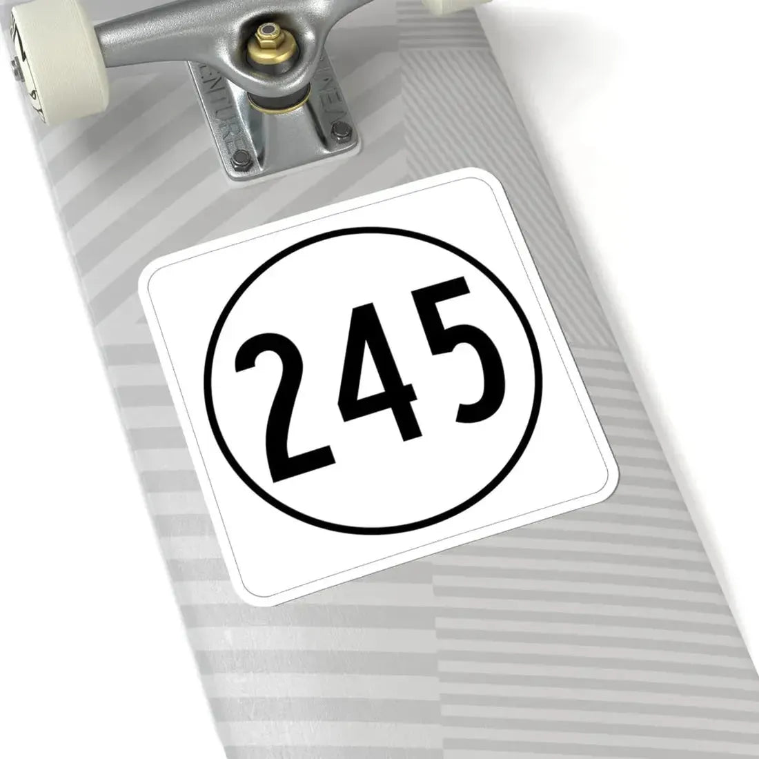 Iowa 245 1948 (Iowa) (Road Sign) STICKER Vinyl Kiss-Cut Decal - The Sticker Space