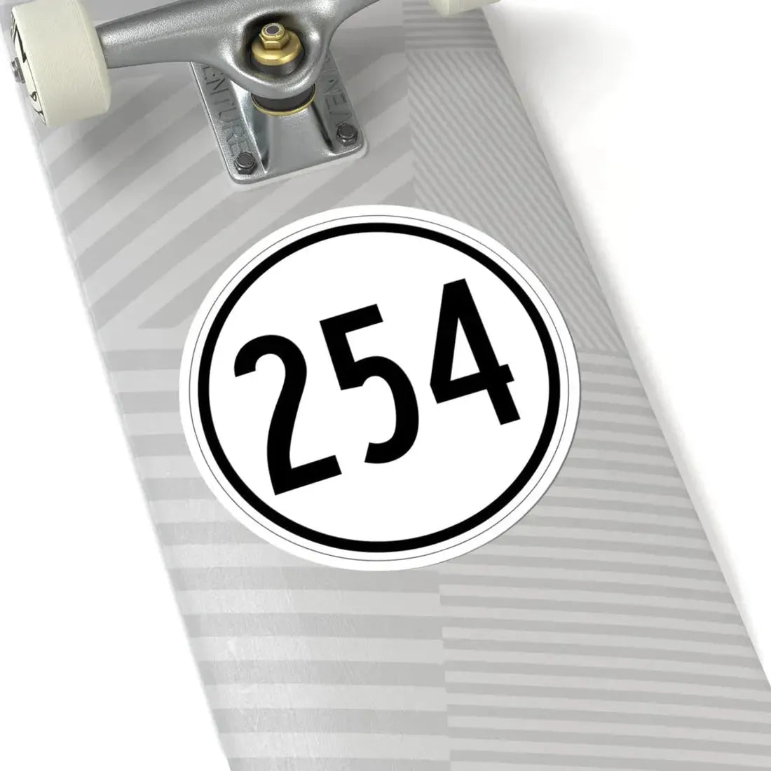 Iowa 254 1950 (Iowa) (Road Sign) STICKER Vinyl Kiss-Cut Decal - The Sticker Space