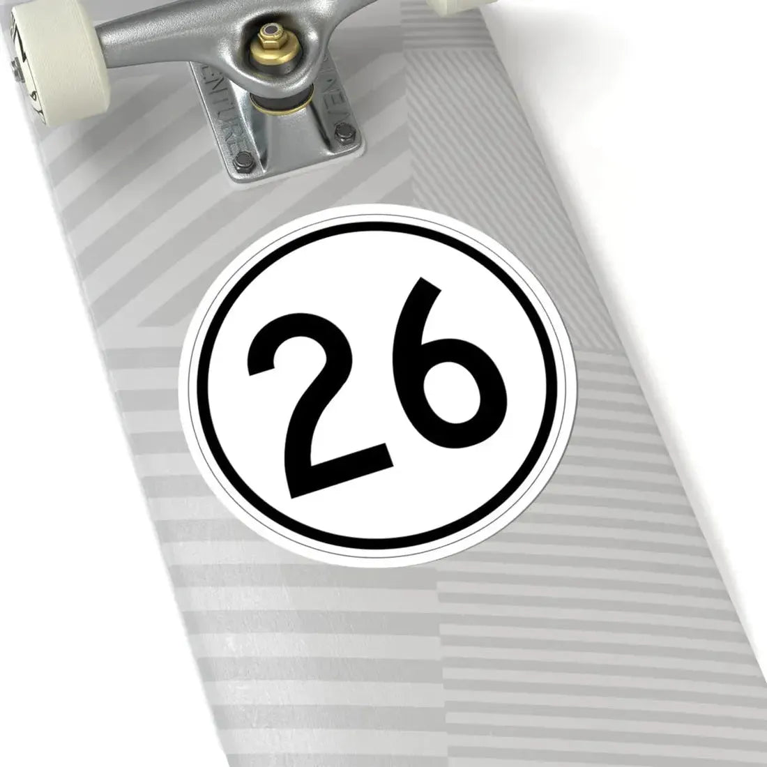 Iowa 26 1950 (Iowa) (Road Sign) STICKER Vinyl Kiss-Cut Decal - The Sticker Space